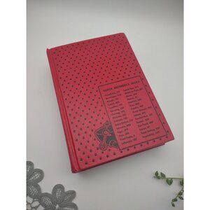 Vintage 1974 Culinary Arts Institute Encyclopedic Cookbook Red Hardcover, READ